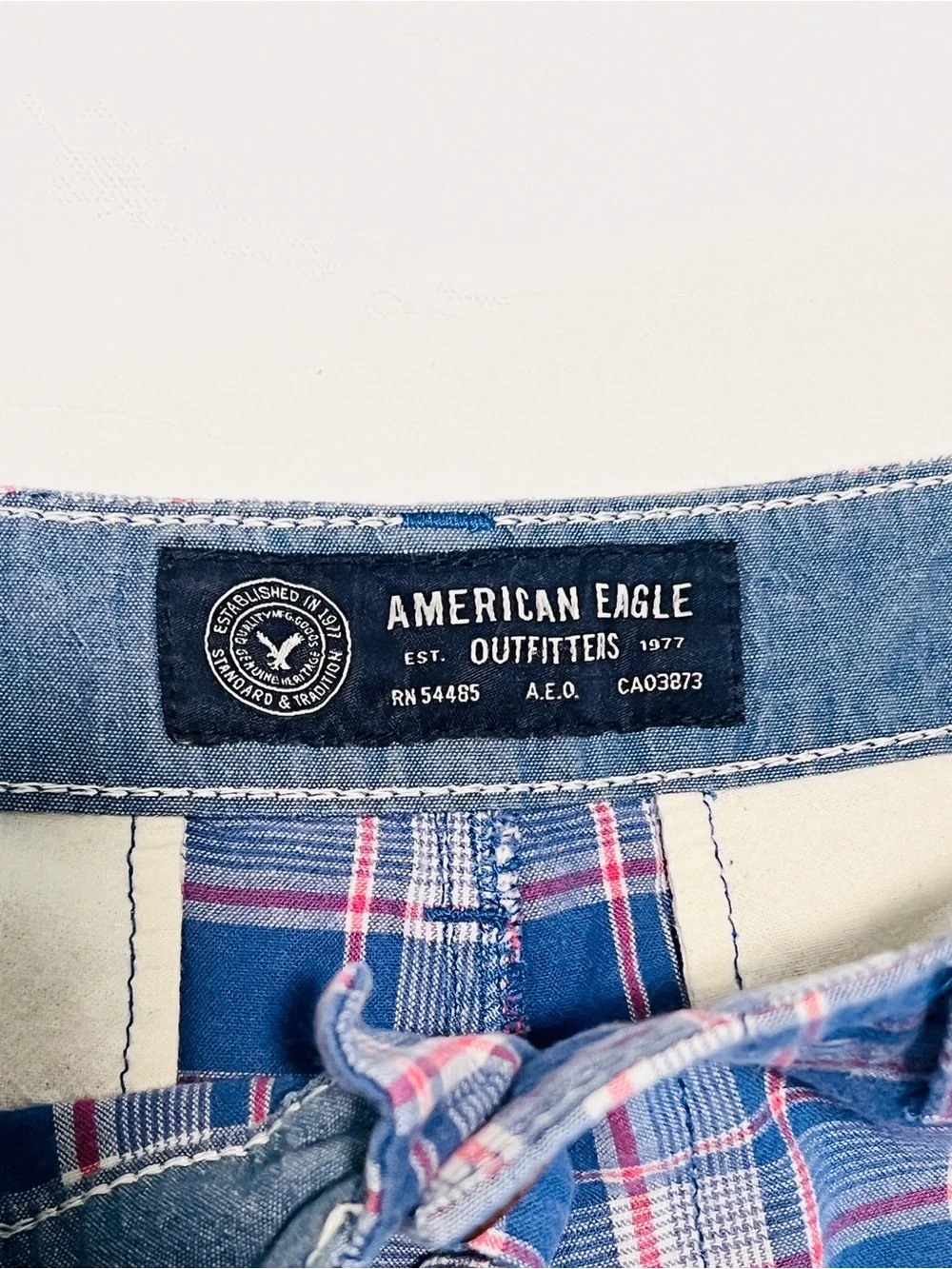 Abercrombie and Fitch Men’s 2012 Plaid Bermuda Shorts size 31